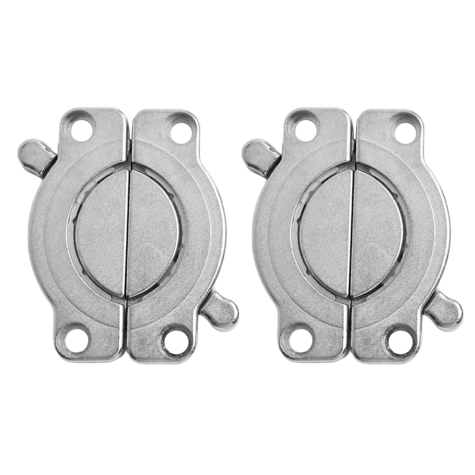 Premium zinc alloy rotating lock retainer for reliable desktop attachment