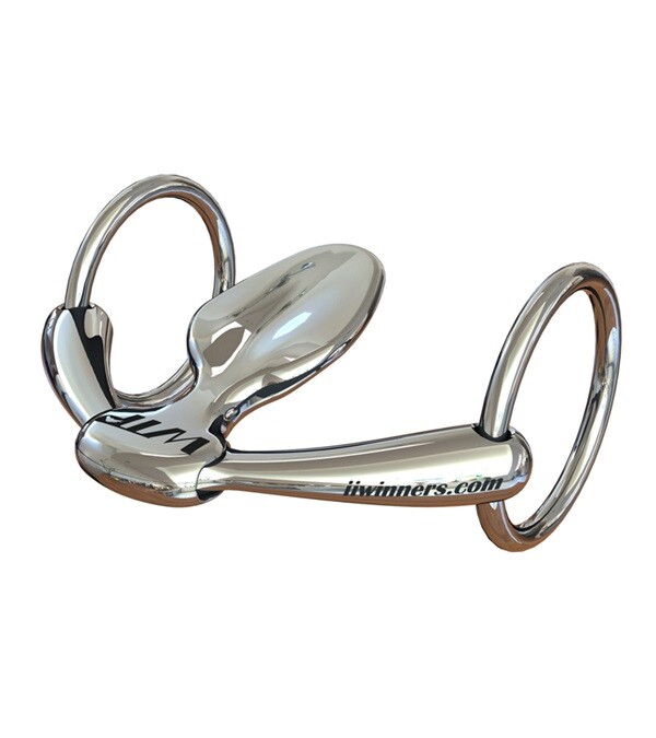 WTP Winning Tongue Plate Loose Ring Bit Pony/Horse Extended Plate All Discipline
