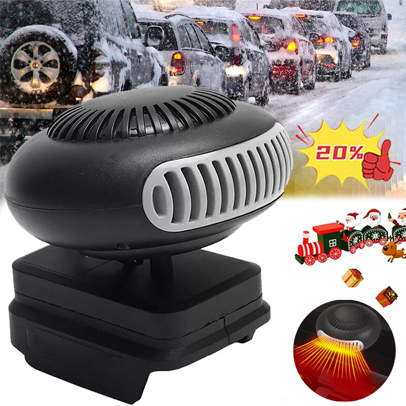 Space Heater 48V Battery Powered Electric Heater Fan For BL15 BL1820 BL1840 USA