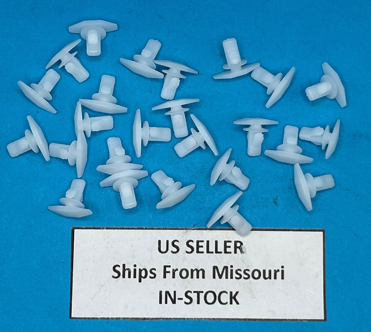 (Pack of 25) Weatherstrip Retainers Clips Fasteners for 1999-03 Ford F150