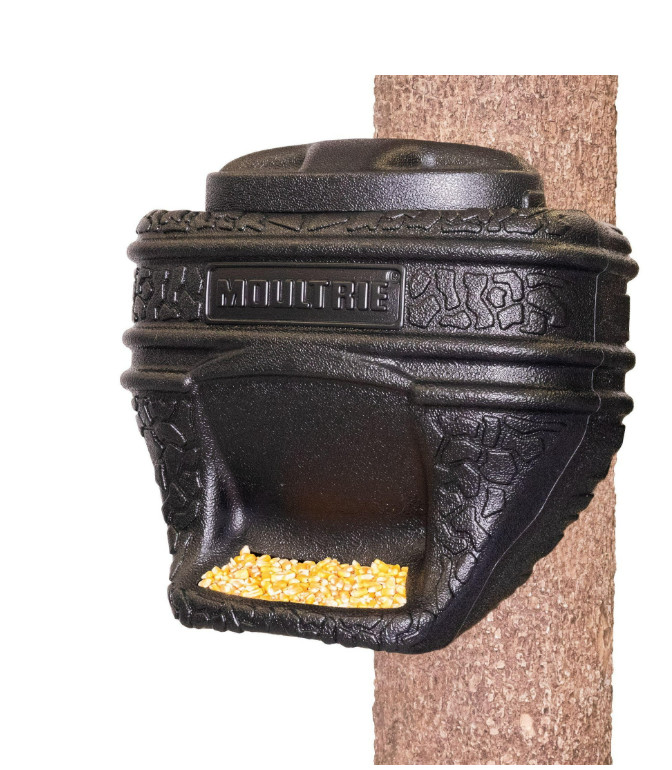 Moultrie 40lb Feed Bin  Easy Fill Gravity Feeder 6 Gallon Capacity