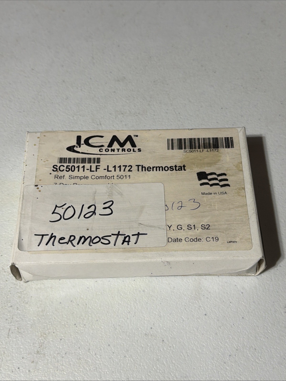 New Surplus In Box ICM Controls SC5011-LF-L1172 Thermostat 5011 ￼