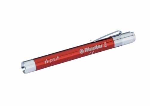 NEW Riester Ri-Pen Diagnostic Penlight Precision Illumination 6 Pack Red