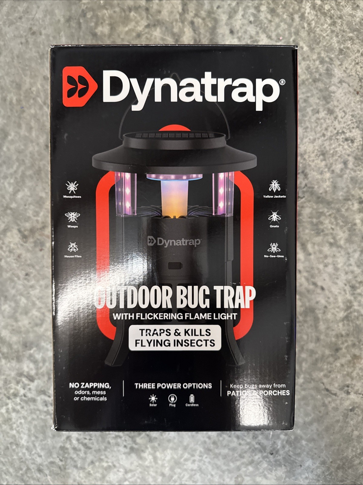 DynaTrap Outdoor Bug Trap No ZAPPING Brand New