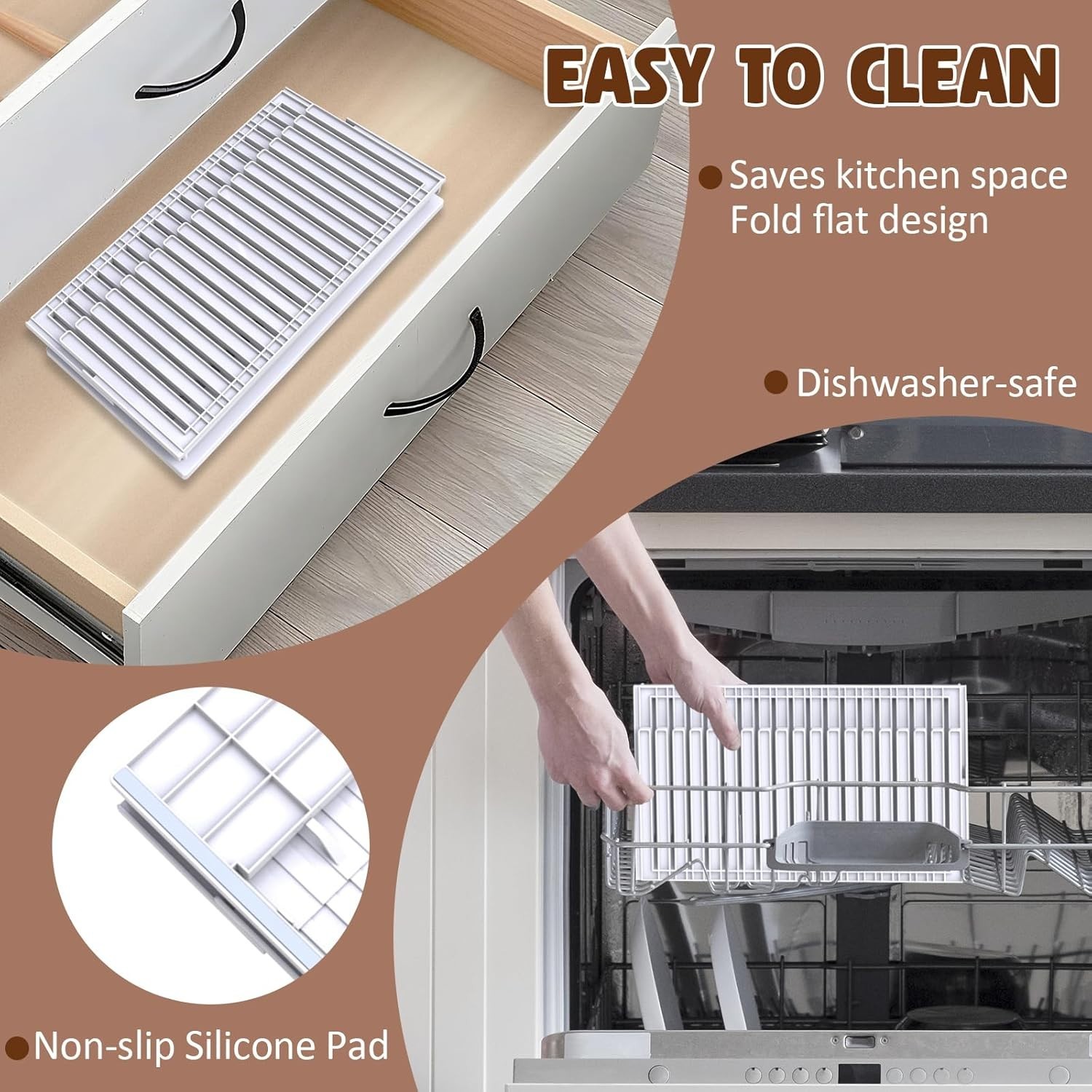 Adjustable Bread Slicer - Foldable Portable Kitchen Tool for Perfect Homemade...