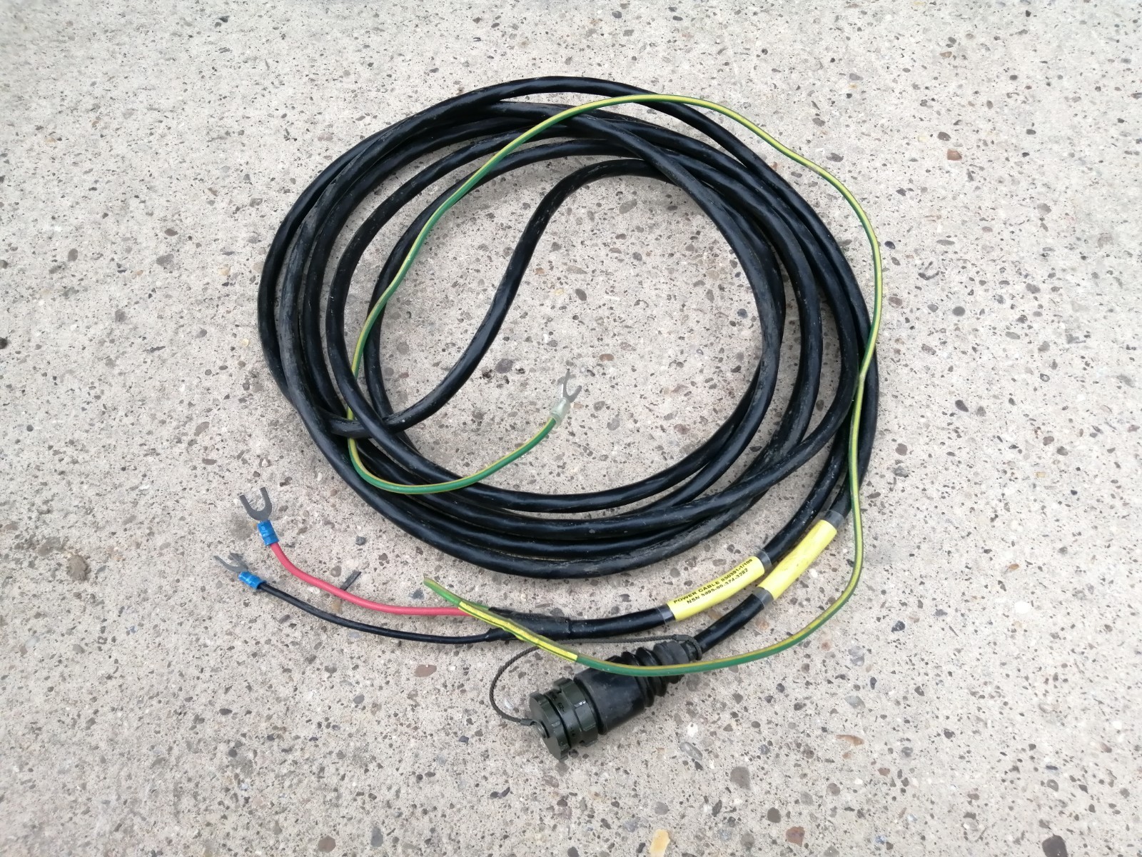 Bowman Tactical Communications System British Army Surplus Cable Assembly