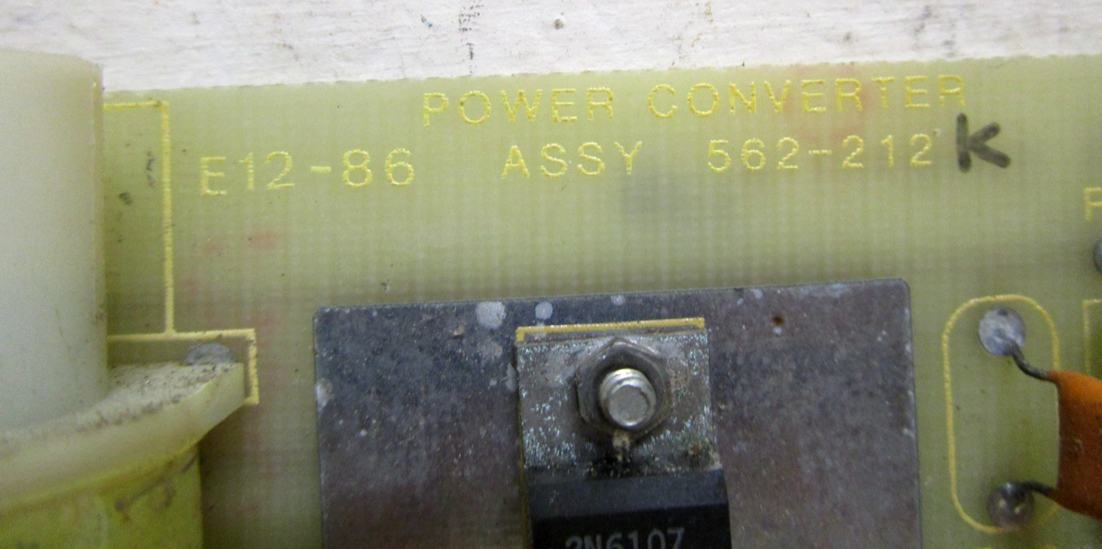 SIMPLEX 562-212 POWER CONVERTER CIRCUIT BOARD CARD