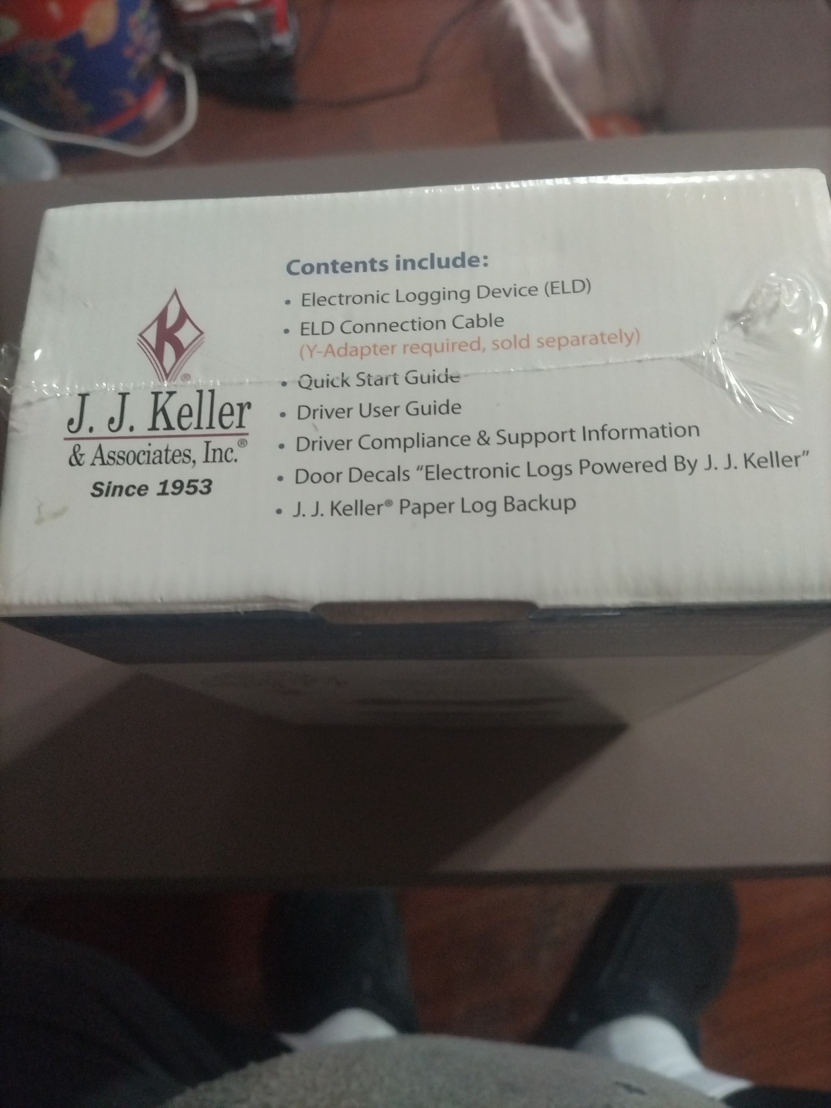 J.J. KELLER ELD ELOG ELECTRONIC LOGGING DEVICE