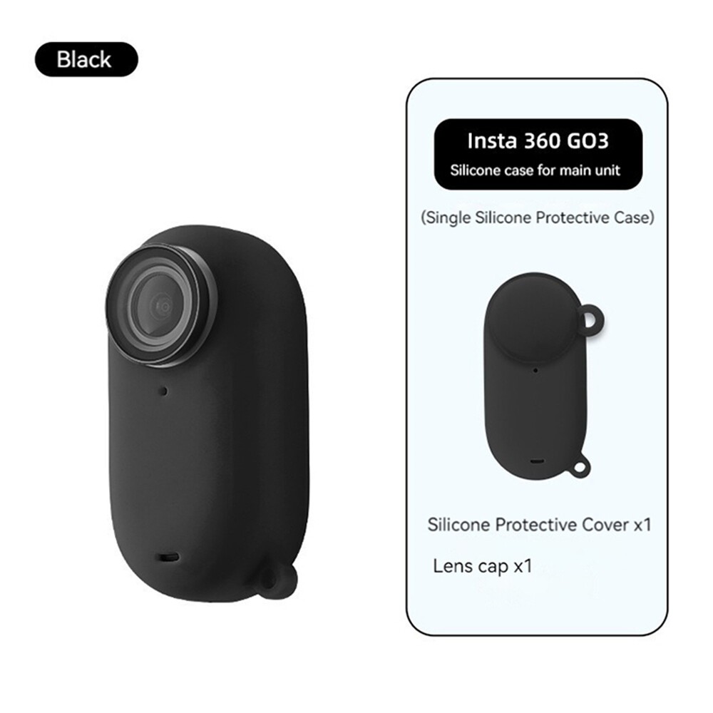 Anti-Shake Silicone Protective Case Camera Cover for Insta360 Go3 Sports Camera