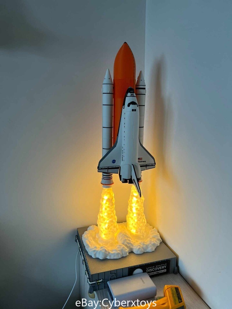 1:144 Scale STS Discovery OV-103 Space Shuttle Model w/Night Light-up Gift NEW