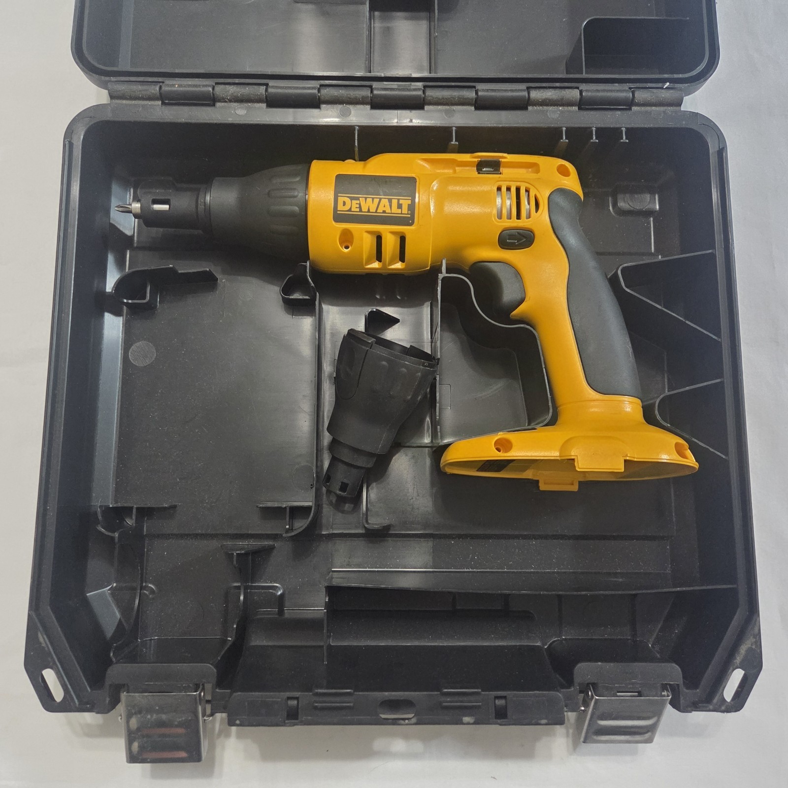 DeWalt DC520 18V Cordless Drywall / Deck VSR Screwdriver w/ Case - Tested