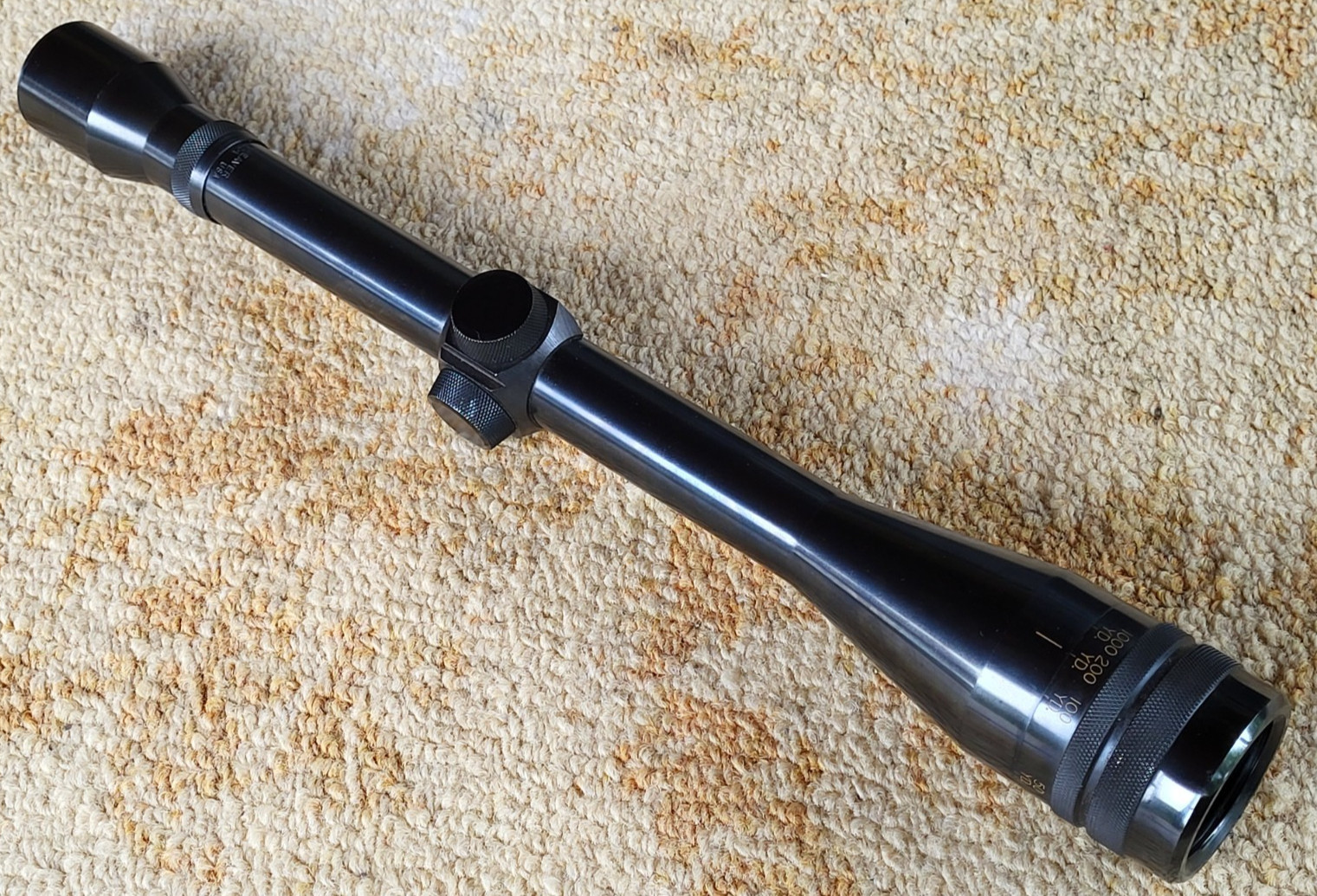 Weaver K12 -1 steel tube fixed 12 power AO Duplex reticle El Paso Texas USA MFG