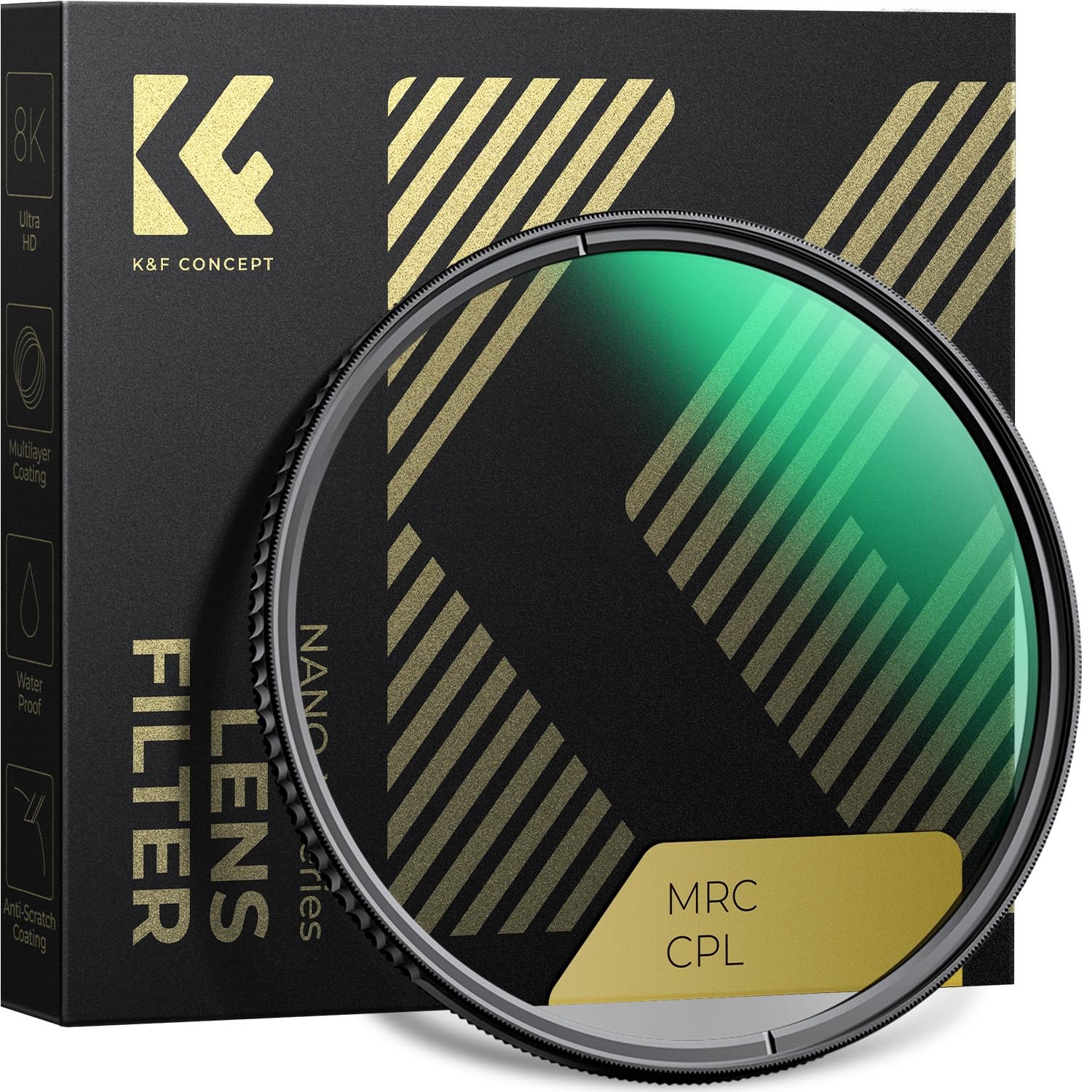 77mm Circular Polarizers Filter, 77MM Circular Polarizer Filter HD 28 Layer S...