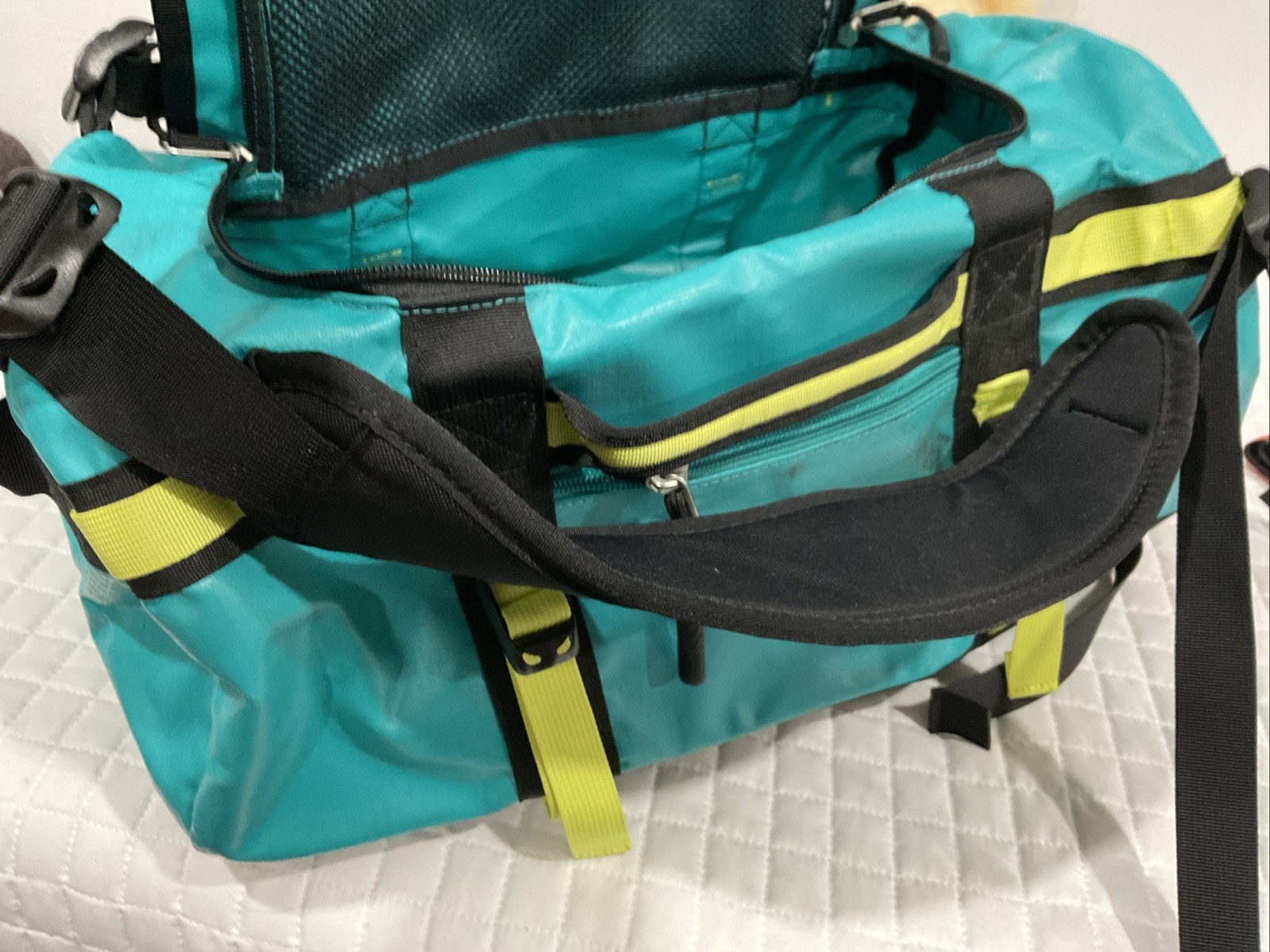 The North Face] Backpack BC Duffle S Black-green