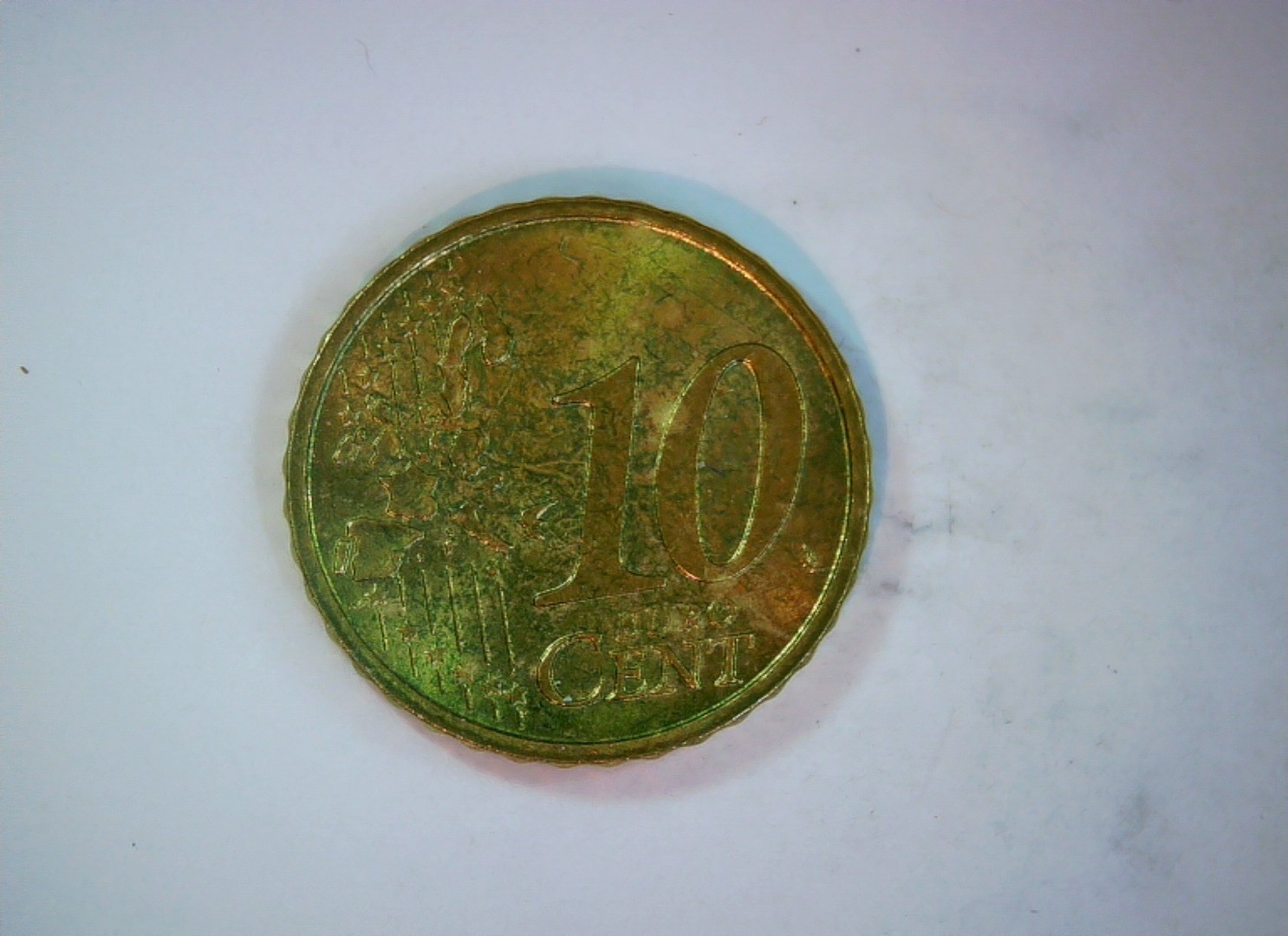 Italy 2002 10 Cents Euro coinage (10 cent, 'The Birth of Venus' design) Coin