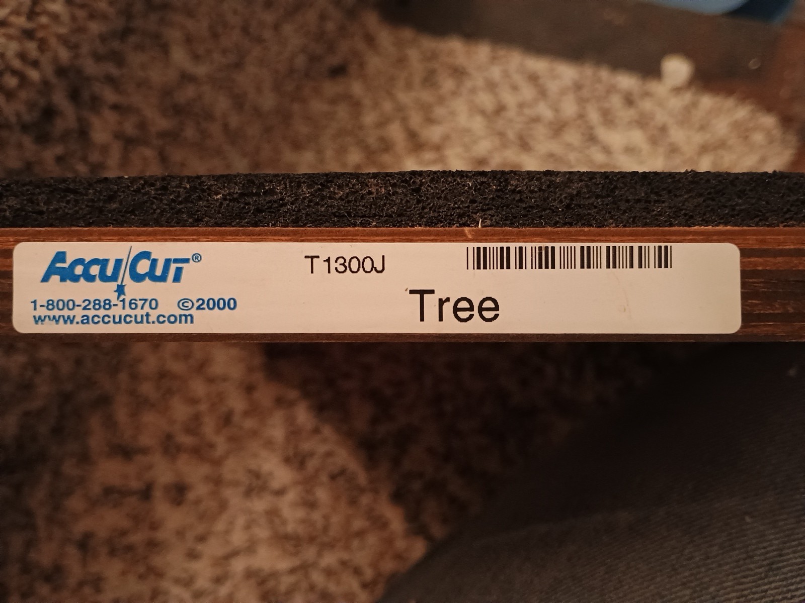 AccuCut Jumbo Tree Die T1300J