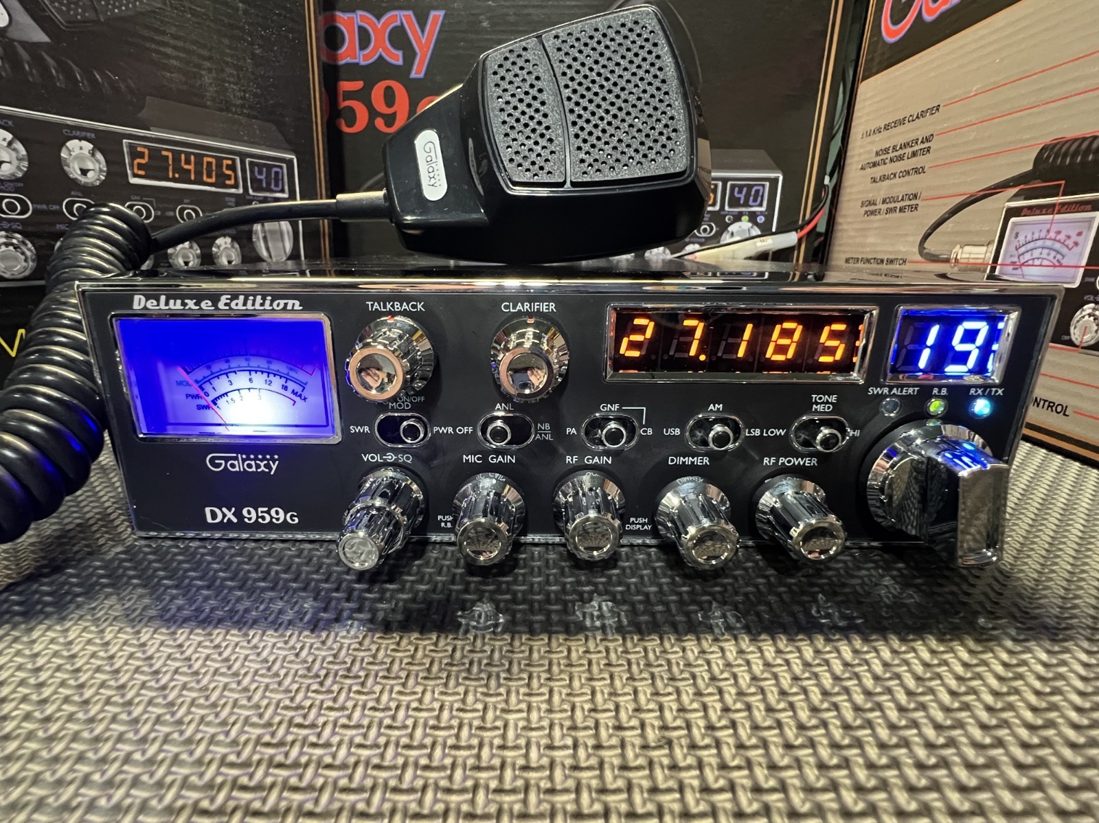 Galaxy DX-959G CB *PERFORMANCE TUNED+FREQUENCY ALIGNED