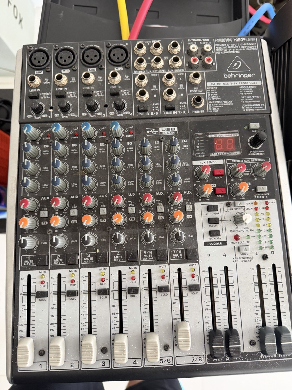 Behringer Xenyx X1204USB - Inputs Not Working - Repair Only