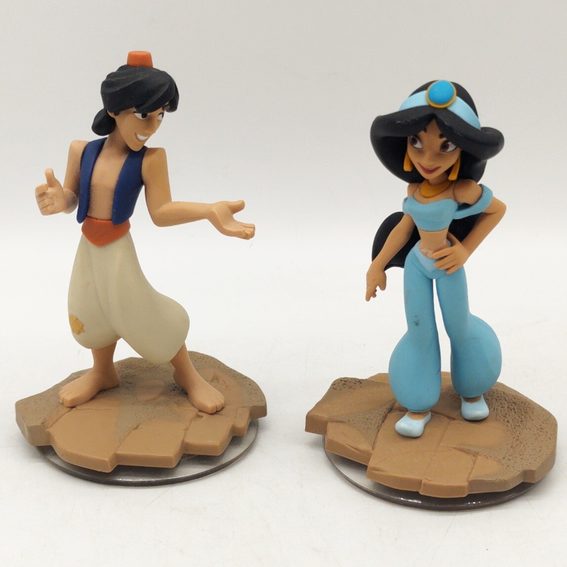 Disney Infinity Aladdin and Jasmine 2.0 Characters INF 1000129 & 1000117