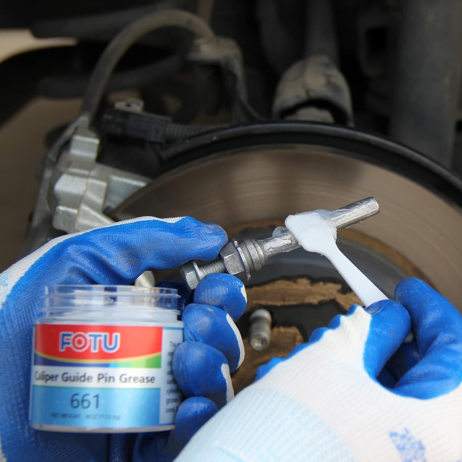 Brake Caliper Guide Pin Grease & Lubricants - High - Temperature Resistant, Lon