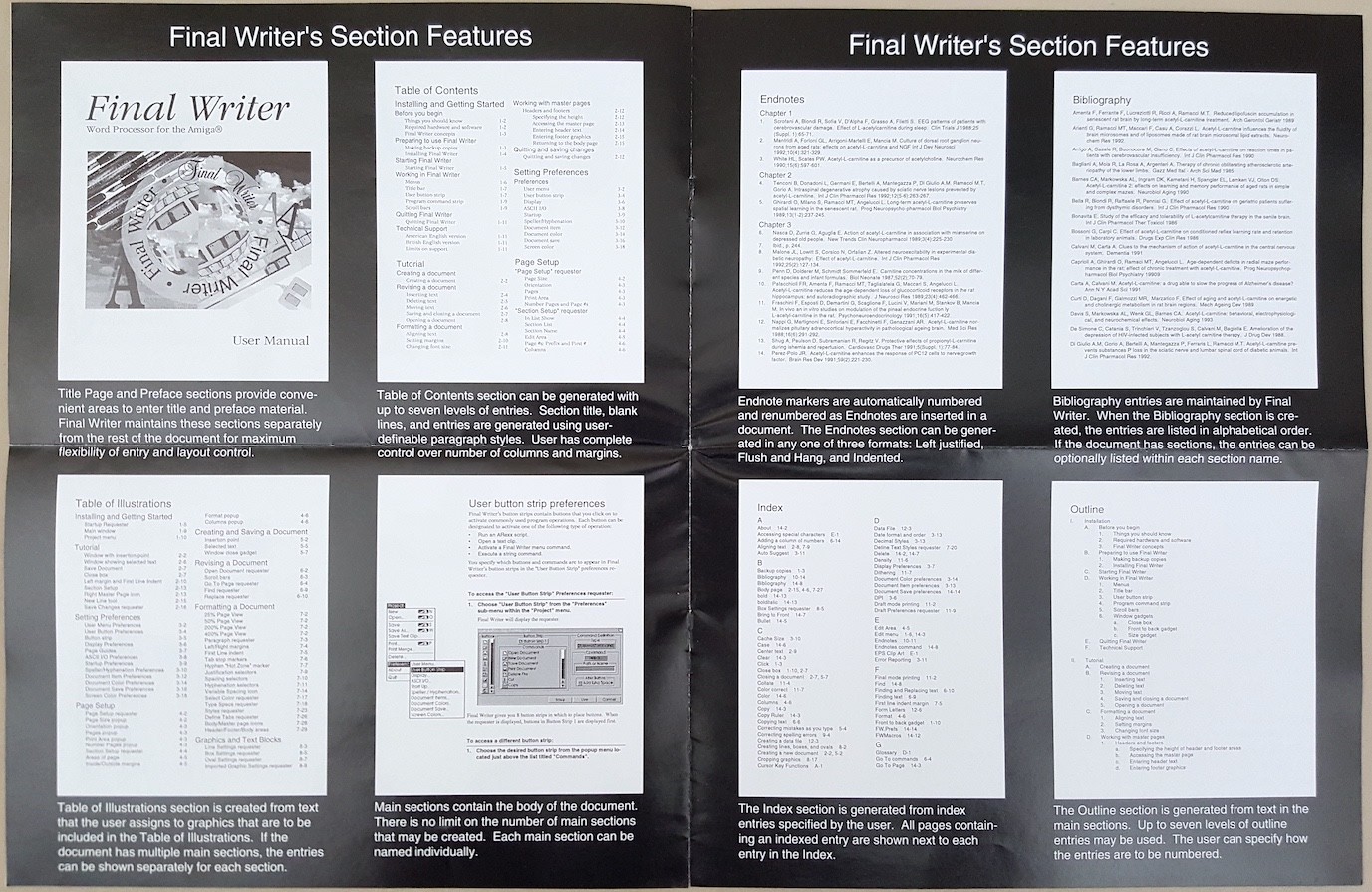 Final Writer Release 4 ©1994 SoftWood Word Processor for Commodore Amiga #5