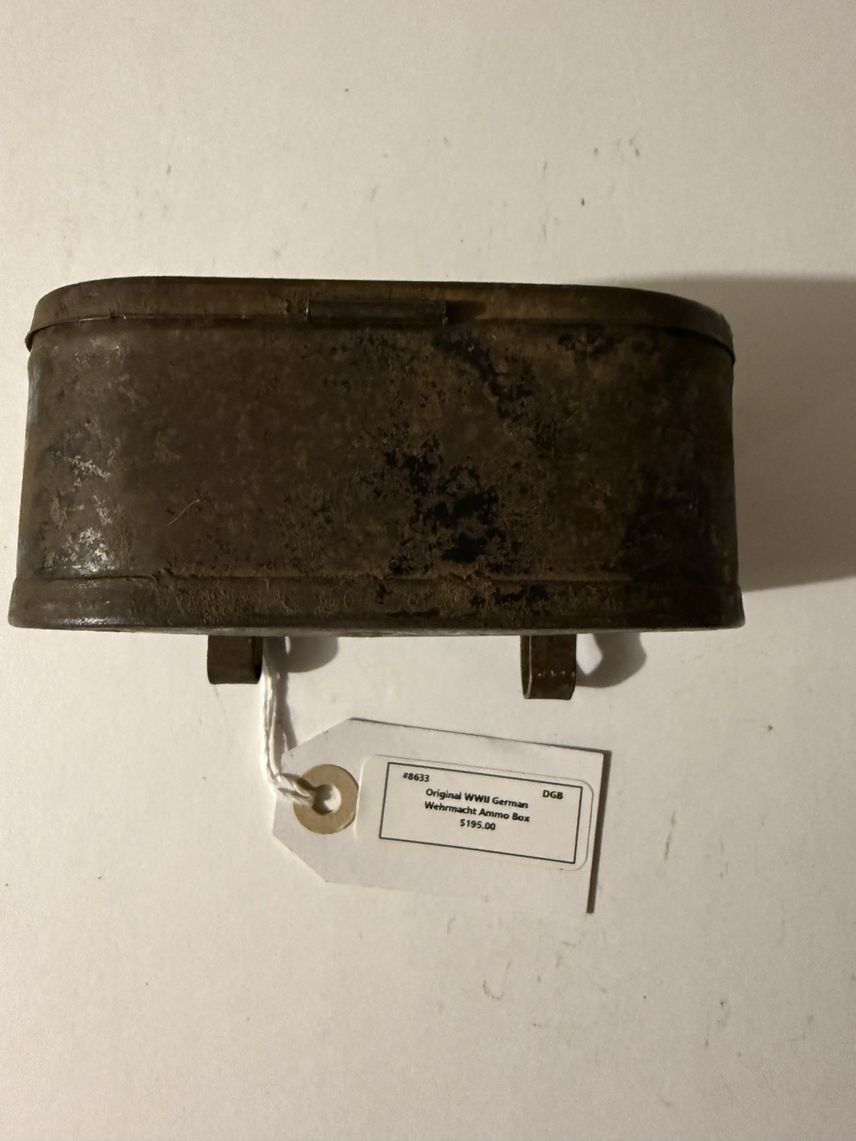 WW2 GERMAN METAL Wehrmacht AMMO BOX AMMUNITION CONTAINER WEHRMACHT