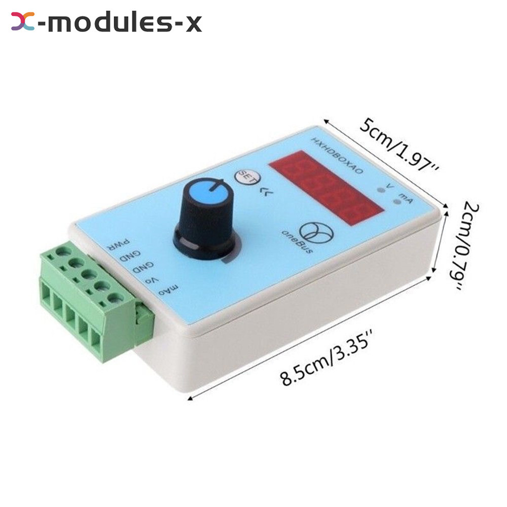 Adjustable Current Voltage Analog Simulator Output Signal Generator DC 15-26V