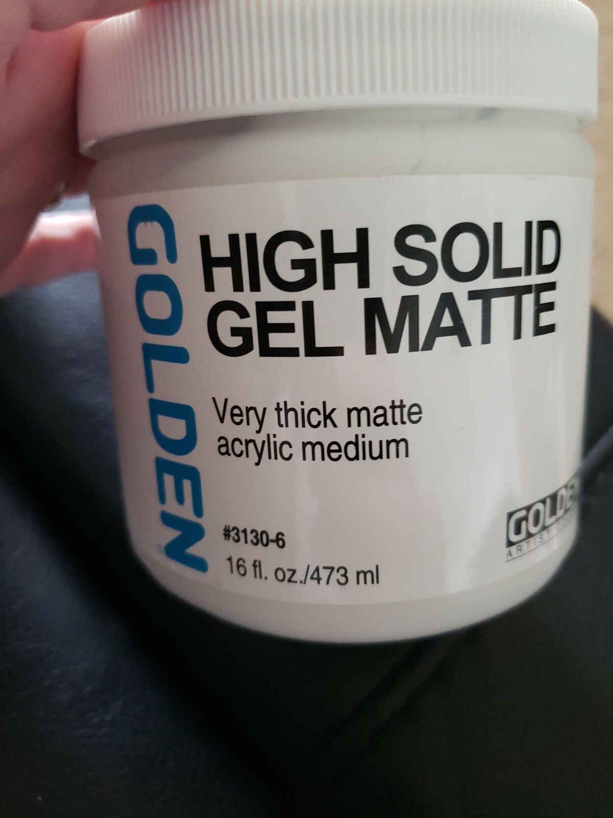 Golden High Solid Gel Matte 16 fl oz New #3130-6 Sealed