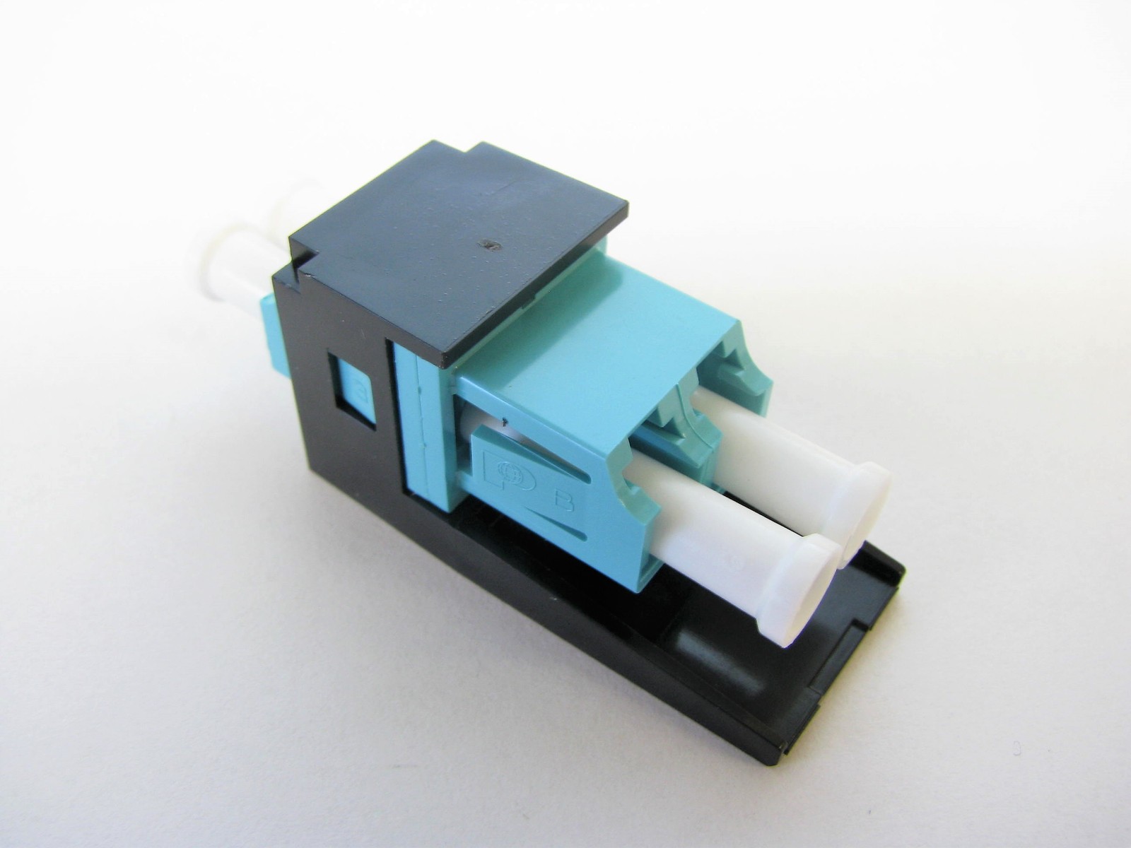 Panduit CMDSAQLCBL Adapter Module LC Duplex MM OM3/OM4 Aqua