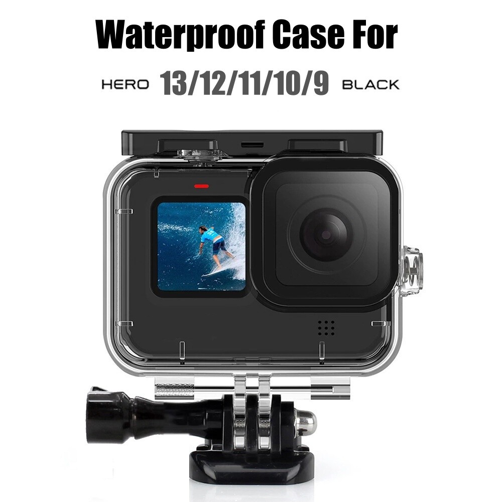 For GoPro HERO 13 12 11 10 Black Waterproof Diving Underwater Housing Case Cover