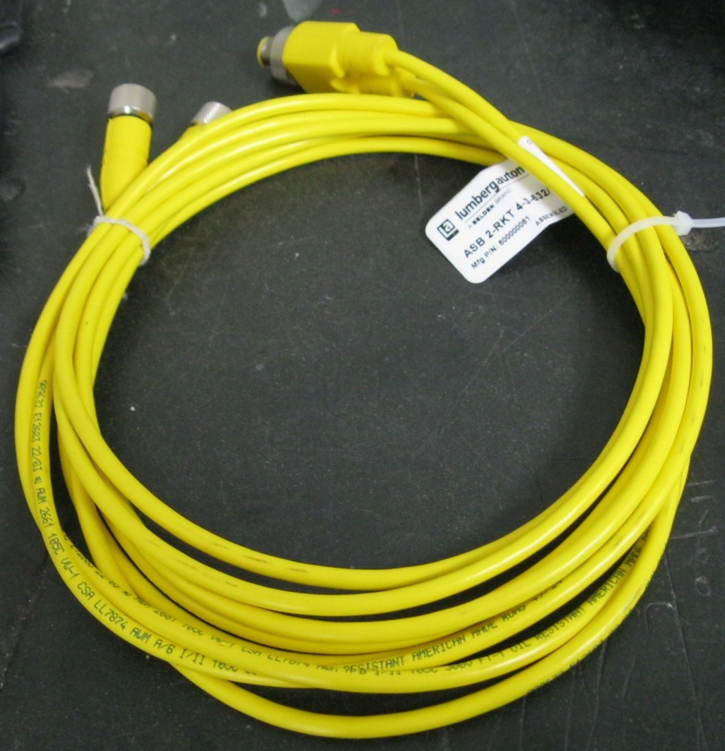 Lumberg ASB 2-RKT 4-3-632/2M Cordset