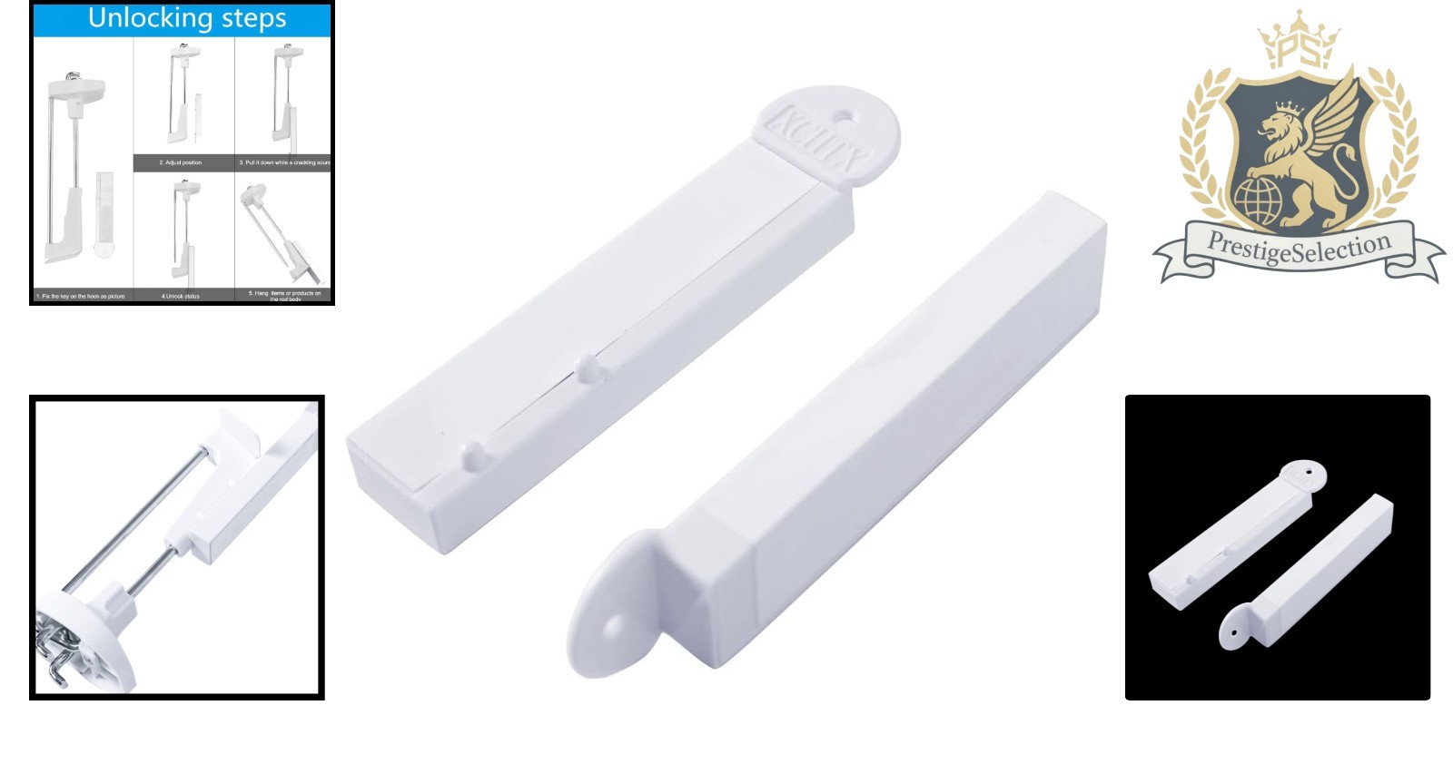 Magnetic Key for Advanced Security - 2 Pack Anti-Theft Solutions for Hooks