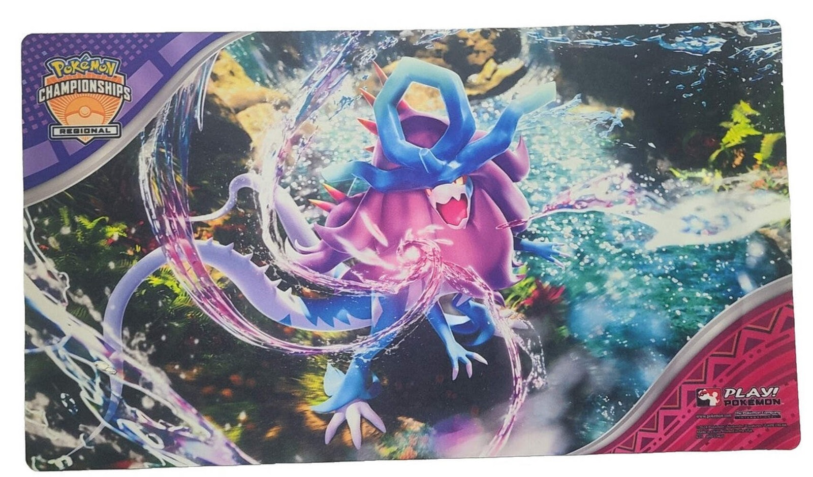 Pokemon Championship Regional Playmat - Walking Wake