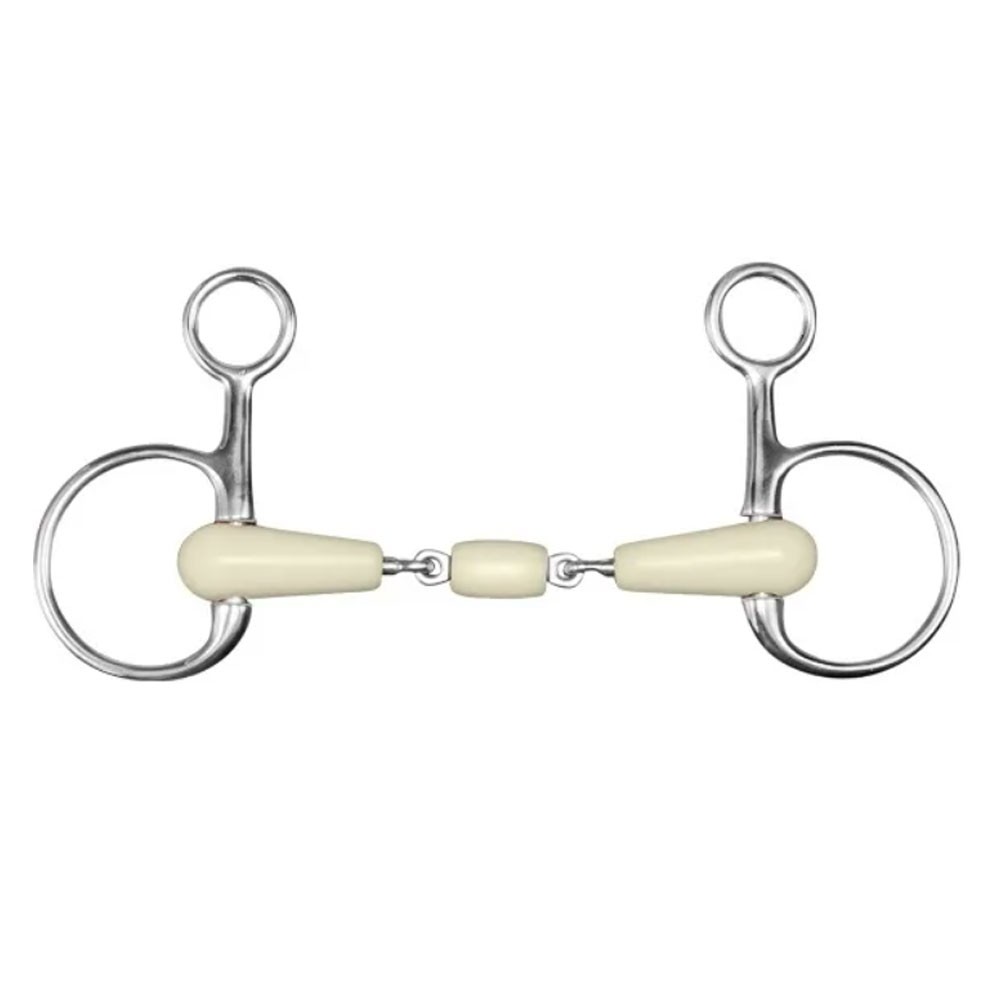 HAPPY MOUTH Boucher Double Jointed Mouth Bit (464124SS)