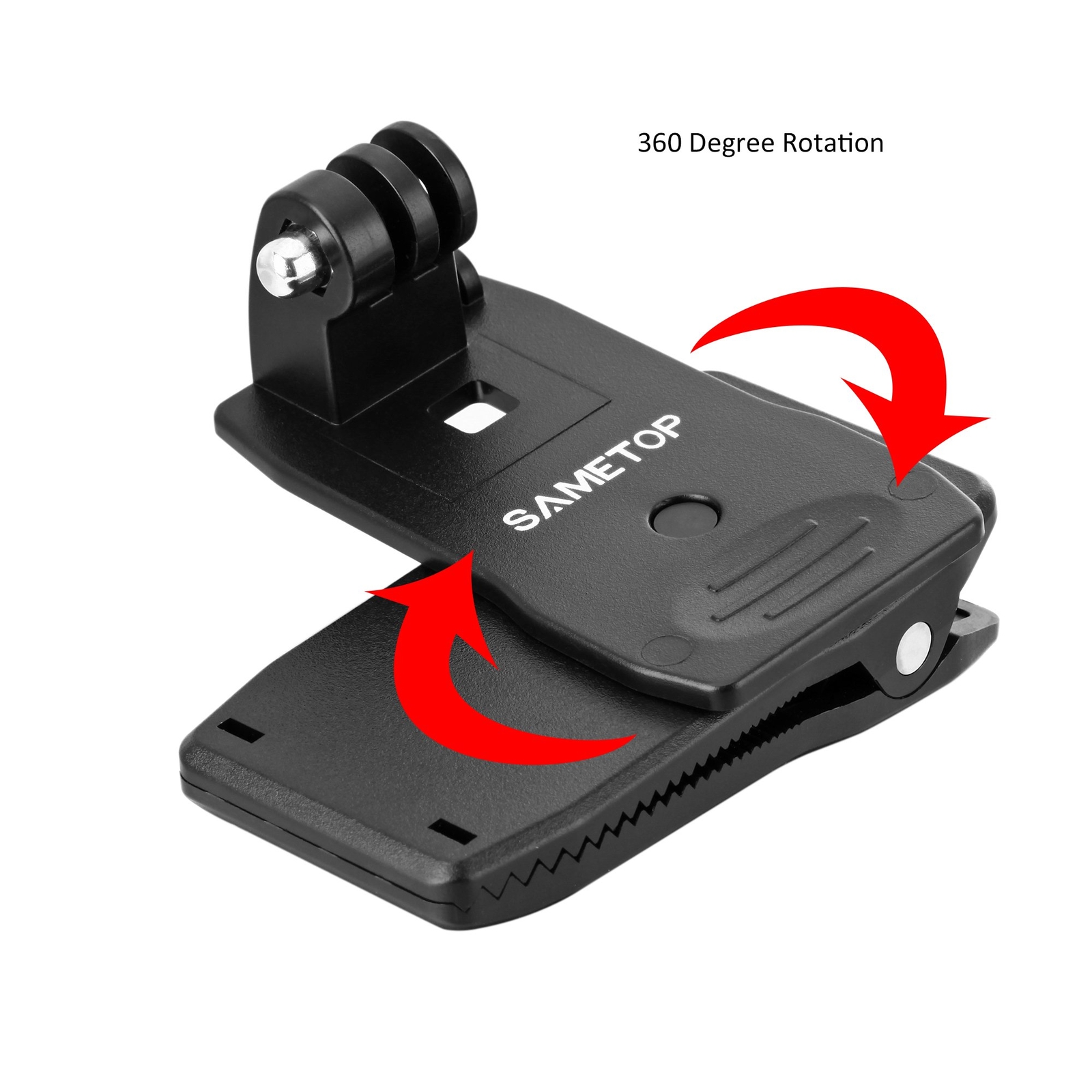 Sametop Backpack Strap Mount Quick Clip Mount Compatible with Gopro Hero 9, 8,
