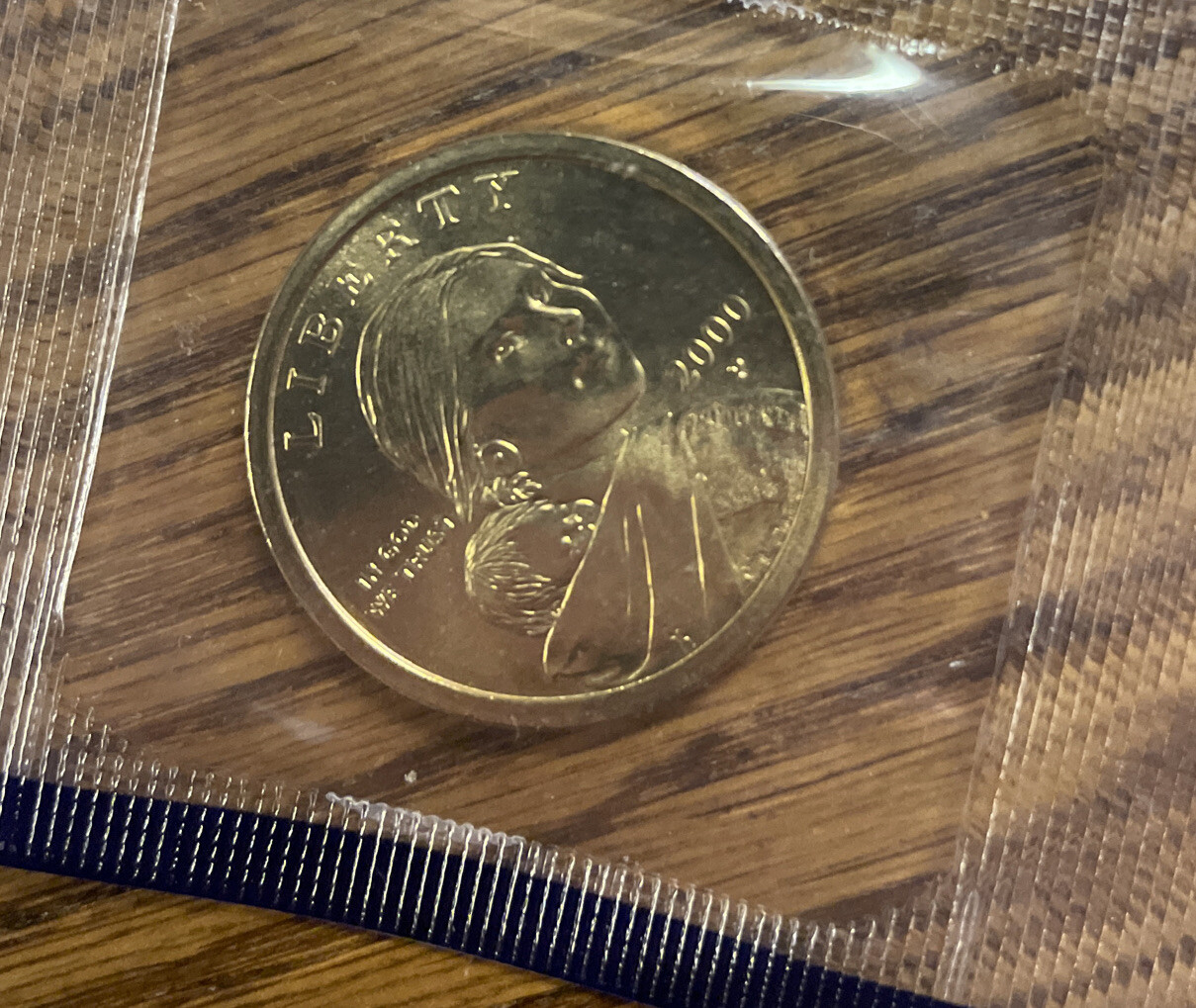 2000-P Sacagawea Native American Dollar from Mint Set in Mint Cello - Ships Free