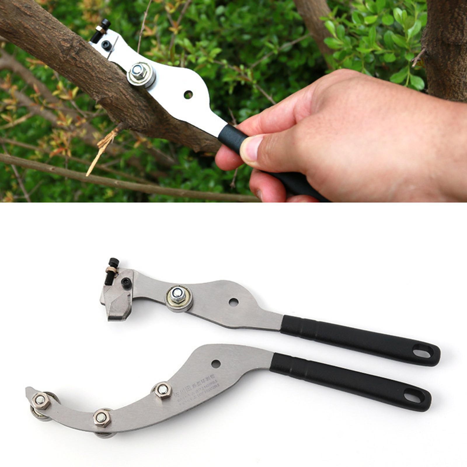 Fruit Tree Peeling Hand Grafting Tool Ergonomic Handle High Efficiency Ring