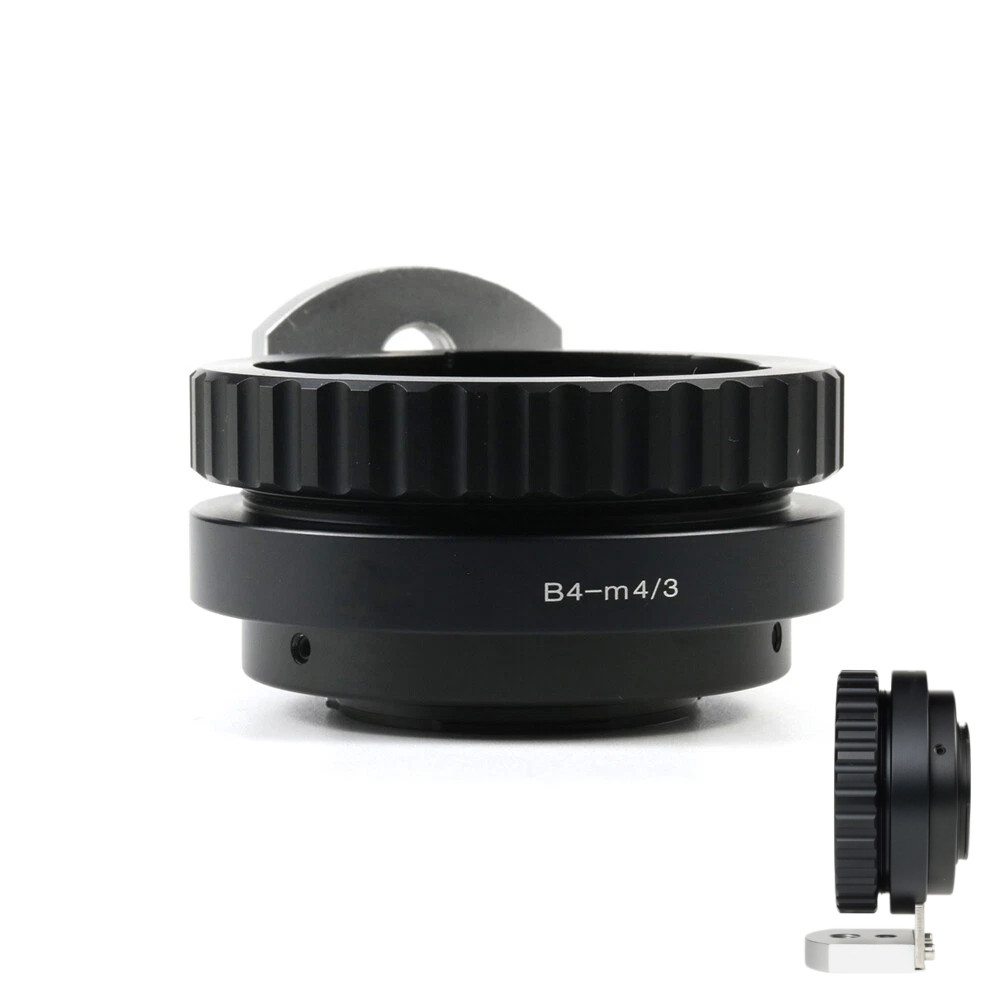 B4 to MFT Mount Adapter for B4 Broadcast Lens & Micro 4/3 Camera Body