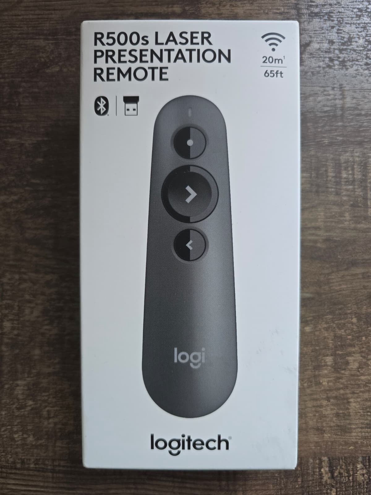 Authentic Logitech R500s Laser Presentation Remote (910-006518) Brand New