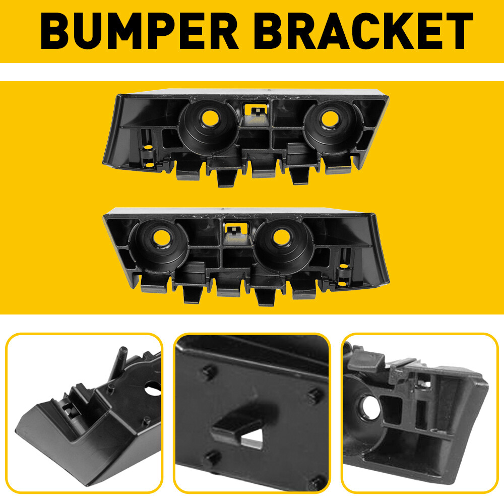 Fits For 2015 2016 2017 Ford Mustang 2pcs Left+Right Front Bumper Bracket USA