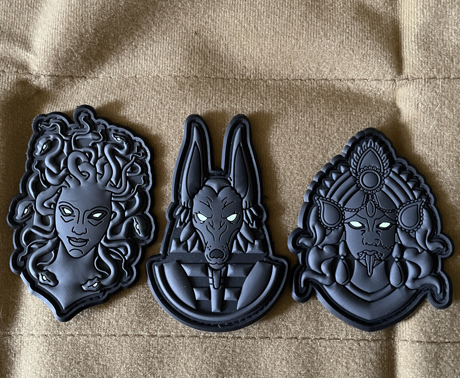 Ancient Gods Patch Greek Egyptian Mythology Medusa Anubis  Shiva Legend Hindu