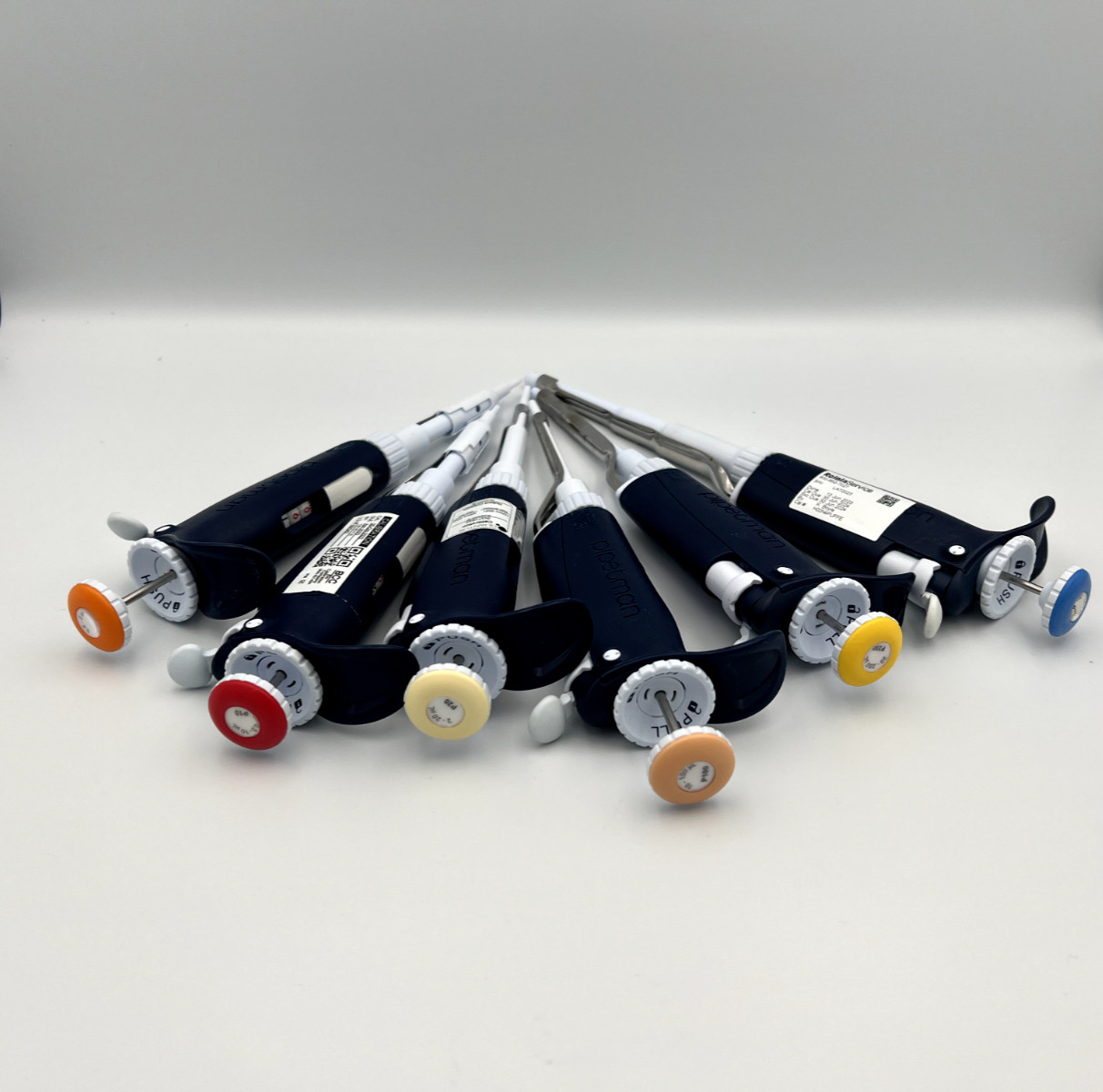 Gilson Pipetmam L Single Channel pipette P2 10 20 200 1000 New Style