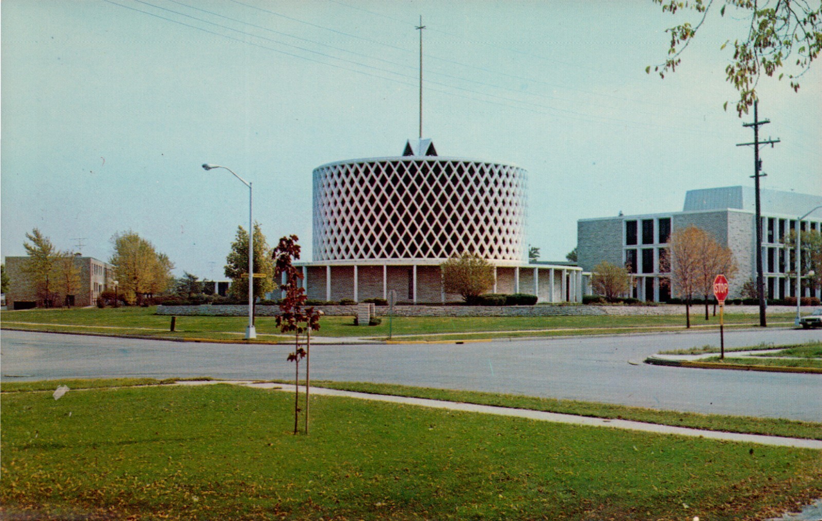 Vintage Marian College Dorcas Chapel Fond du Lac Wisconsin 54935 FDL 1960s