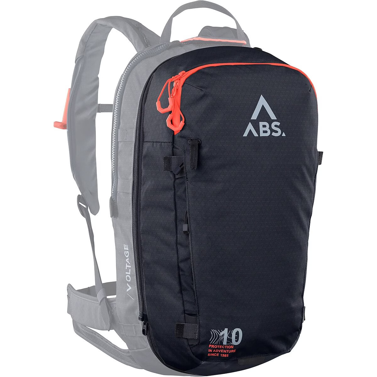ABS Avalanche Rescue Devices ZipOn 10L Pack Dark Slate, One Size