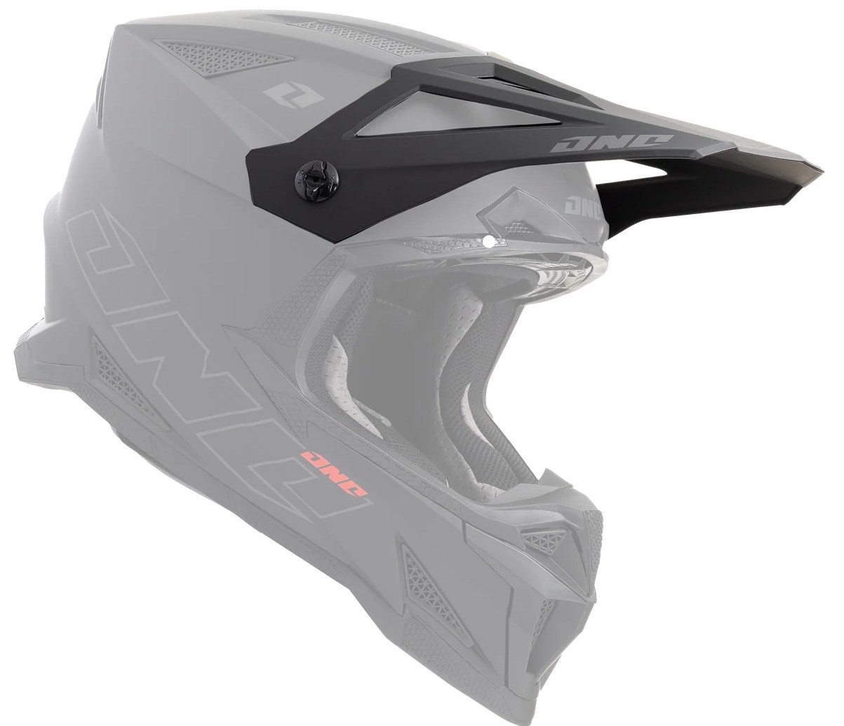 One X-297 Horizon Helmet Visor/Peak Black