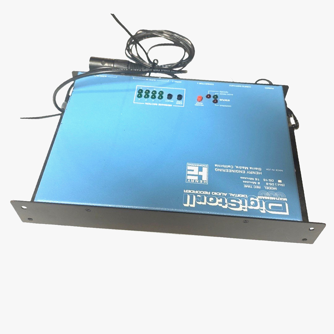 Henry Engineering DS-8 Digistor II with P.S and 1 XLR output connection