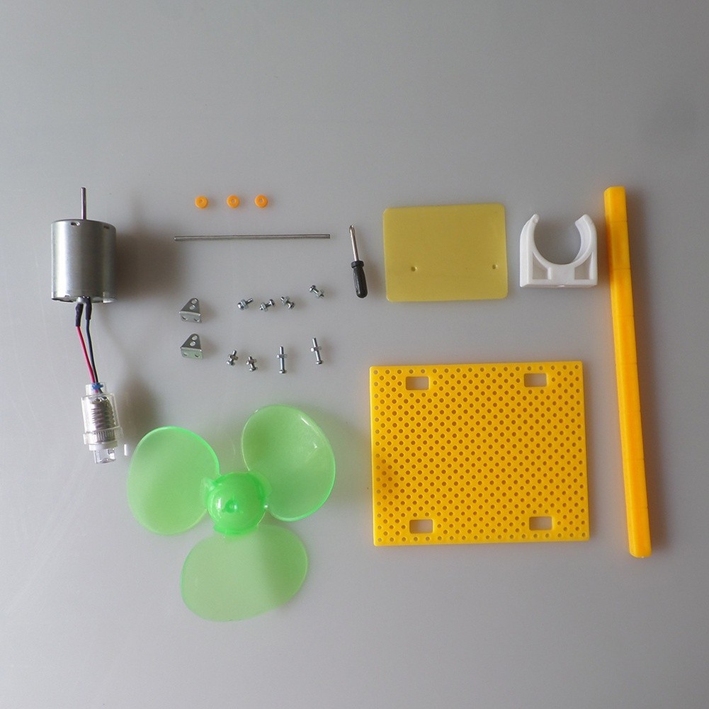 For Science Education Wind Turbine - 8V DC Output Drives E10 LED Light