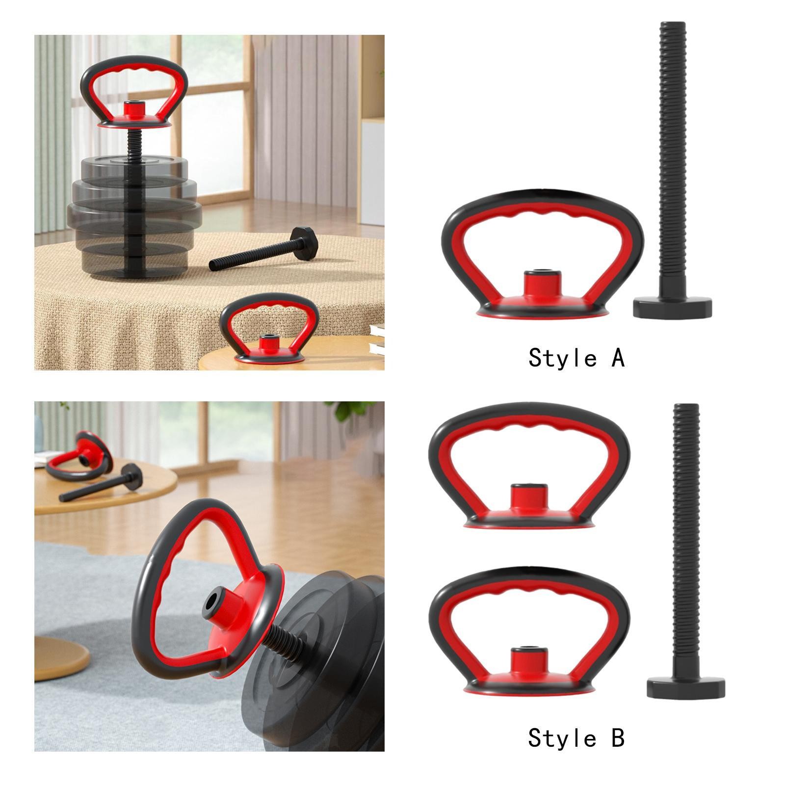Kettlebell Handle Kettlebell Bar Non Slip Dumbbells Grip Multifunctional