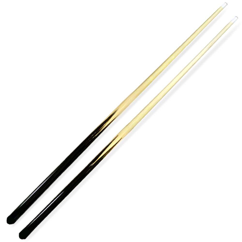 36 Inches Snooker Cue Sticks with 13mm Glue-On Tips for Billiards Pool, 2 Pack