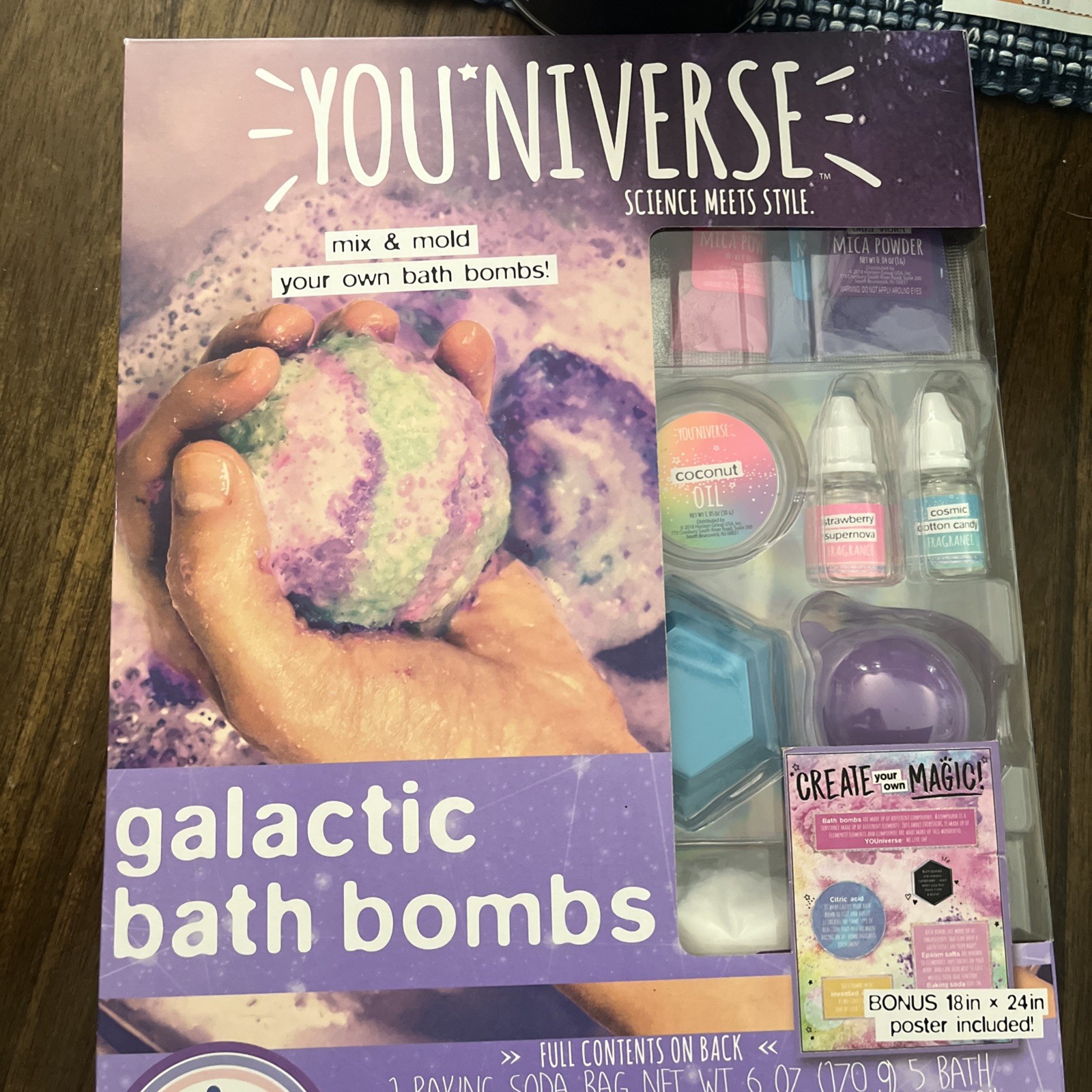 Youniverse Science Meets Style Crystal Growing Jewelry Chemistry Craft 8+ New